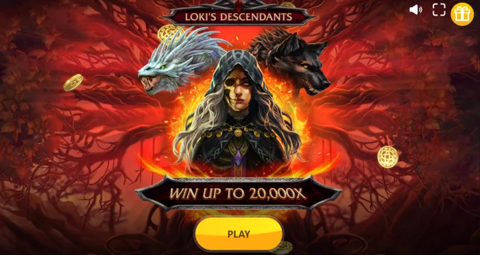 Loki's Descendants - tela principal com bobinas 3-4-3-4-3